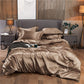 25 Momme Luxury Pure Mulberry Silk Bed Supplies Kit 4（1x quilt + 1x ark + 2x kuddhylsa）