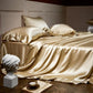 25 Momme Luxury Pure Mulberry Silk Bed Supplies Kit 4（1x quilt + 1x ark + 2x kuddhylsa）
