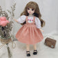 Little Princess Set 3D Eyes 12-ledad docka för barn