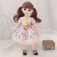 Little Princess Set 3D Eyes 12-ledad docka för barn