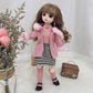 Little Princess Set 3D Eyes 12-ledad docka för barn