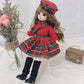 Little Princess Set 3D Eyes 12-ledad docka för barn