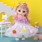 Miniatyrprinsessdockor för flickor
