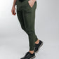 Joggers med smal passform och dragkedja