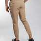 Joggers med smal passform och dragkedja