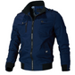 Herrmode Casual Windbreaker Jacka Bomullsrock