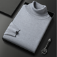 Monokrom tröja med turtleneck för män