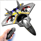 49% RABATT V17 Jet Fighter Stunt RC Flygplan