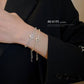 Justerbart armband med zirkonia