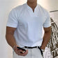 2024 Mäns gentleman -affärer Short -Sleeved Fitness T-tröja