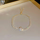 Justerbart armband med zirkonia