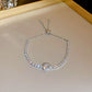 Justerbart armband med zirkonia