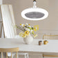 Hot Sale 50% OFF   Pousbo® 2-i-1 LED-fläktlampa för aromaterapi