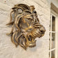 side Find-Big Lion Head Wall Mounted Art Sculptureember