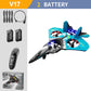 49% RABATT V17 Jet Fighter Stunt RC Flygplan