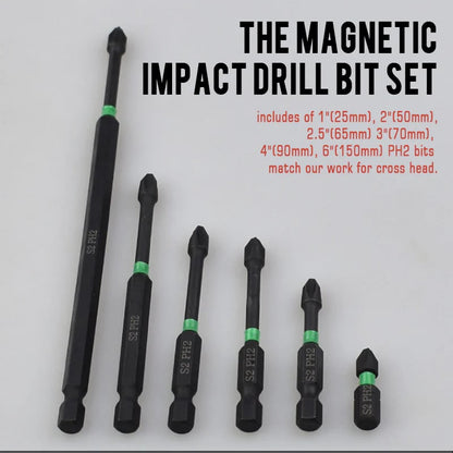 PH2 Magnetic Screwdriver Bit Set - Borrning behöver inte längre vara komplicerat!