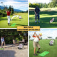 Uppfällbart chippingnät för golf inomhus/utomhus