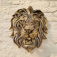 side Find-Big Lion Head Wall Mounted Art Sculptureember